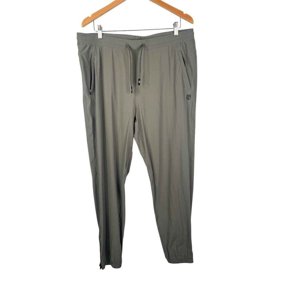 BORN PRIMITIVE Men's Green Athletic Jogger Pants 2X